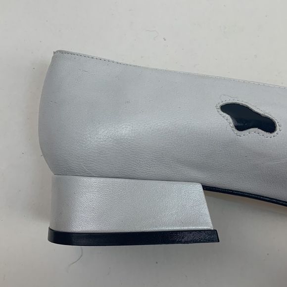 MARGARET JERROLD Dalmatian Flat Shoe Designer Vintage Leather Spain 101 Dog Rare - Picture 10 of 10